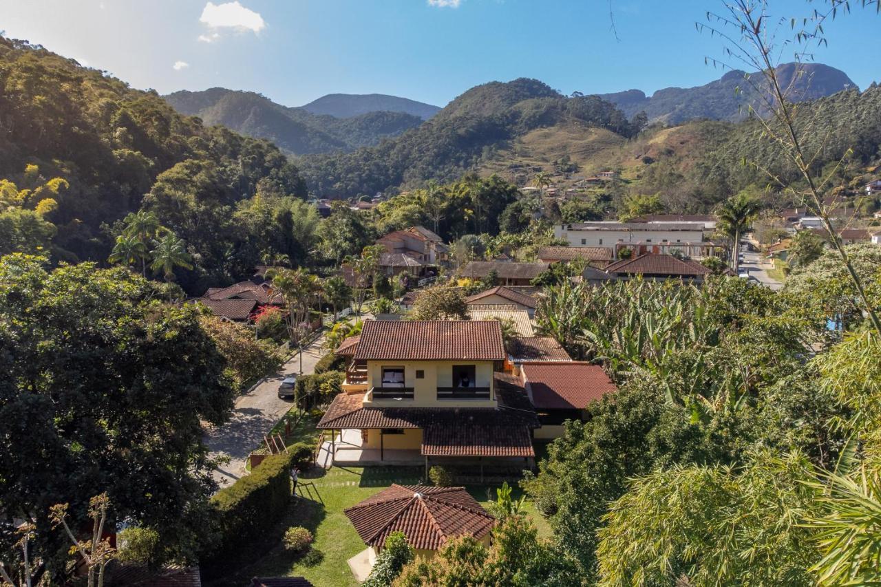 Casa Di Maria 4 Quartos A 500M Centro - Sauna, Piscina, Fogao A Lenha, Churrasqueira - Acesso Privativo Ao Ao Rio - Ideal Para Familias Nova Friburgo Ngoại thất bức ảnh