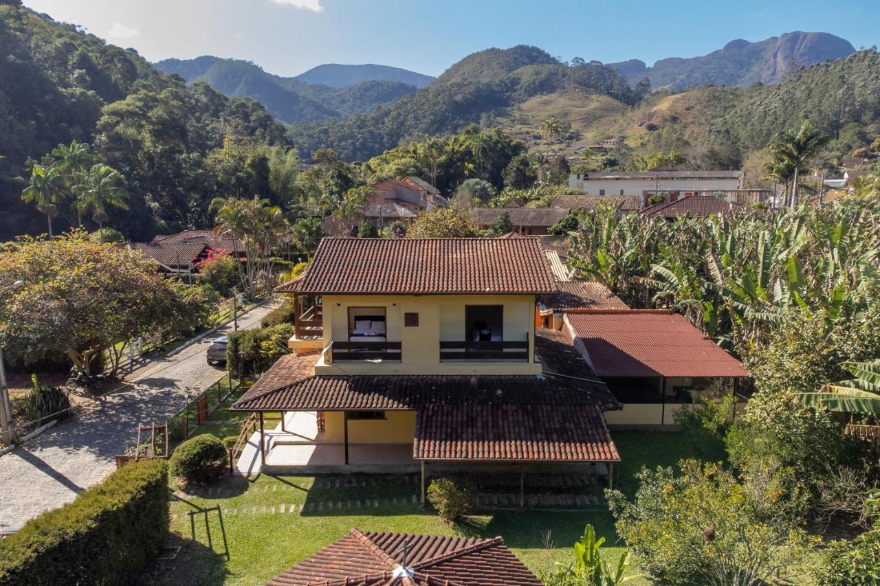 Casa Di Maria 4 Quartos A 500M Centro - Sauna, Piscina, Fogao A Lenha, Churrasqueira - Acesso Privativo Ao Ao Rio - Ideal Para Familias Nova Friburgo Ngoại thất bức ảnh